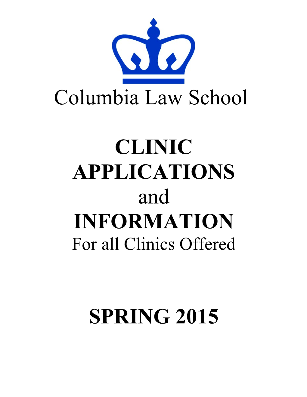 Clinics at Columbia Law School