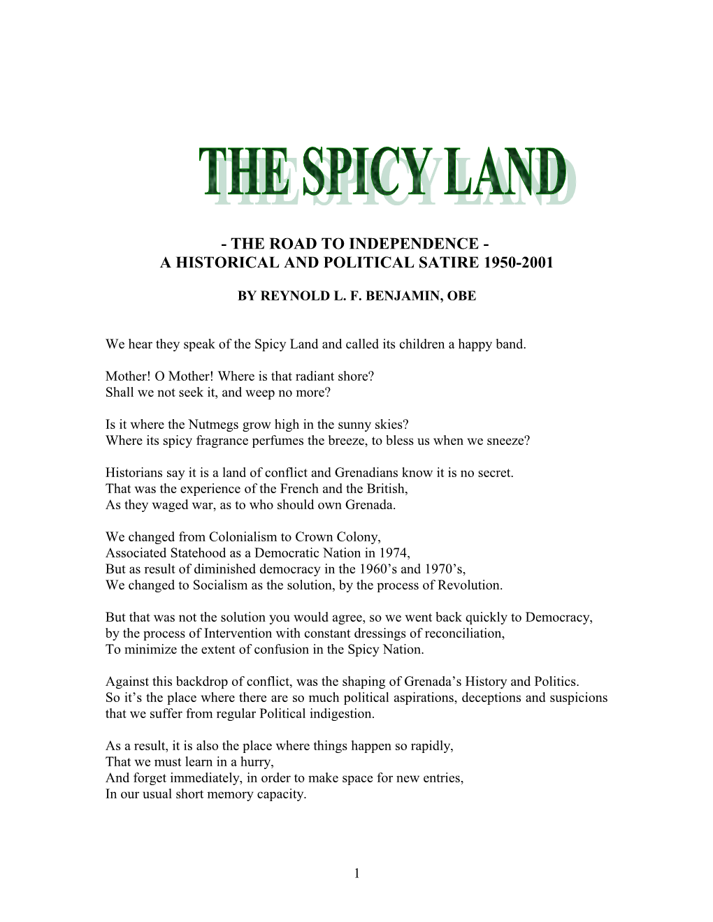 The Spicy Land