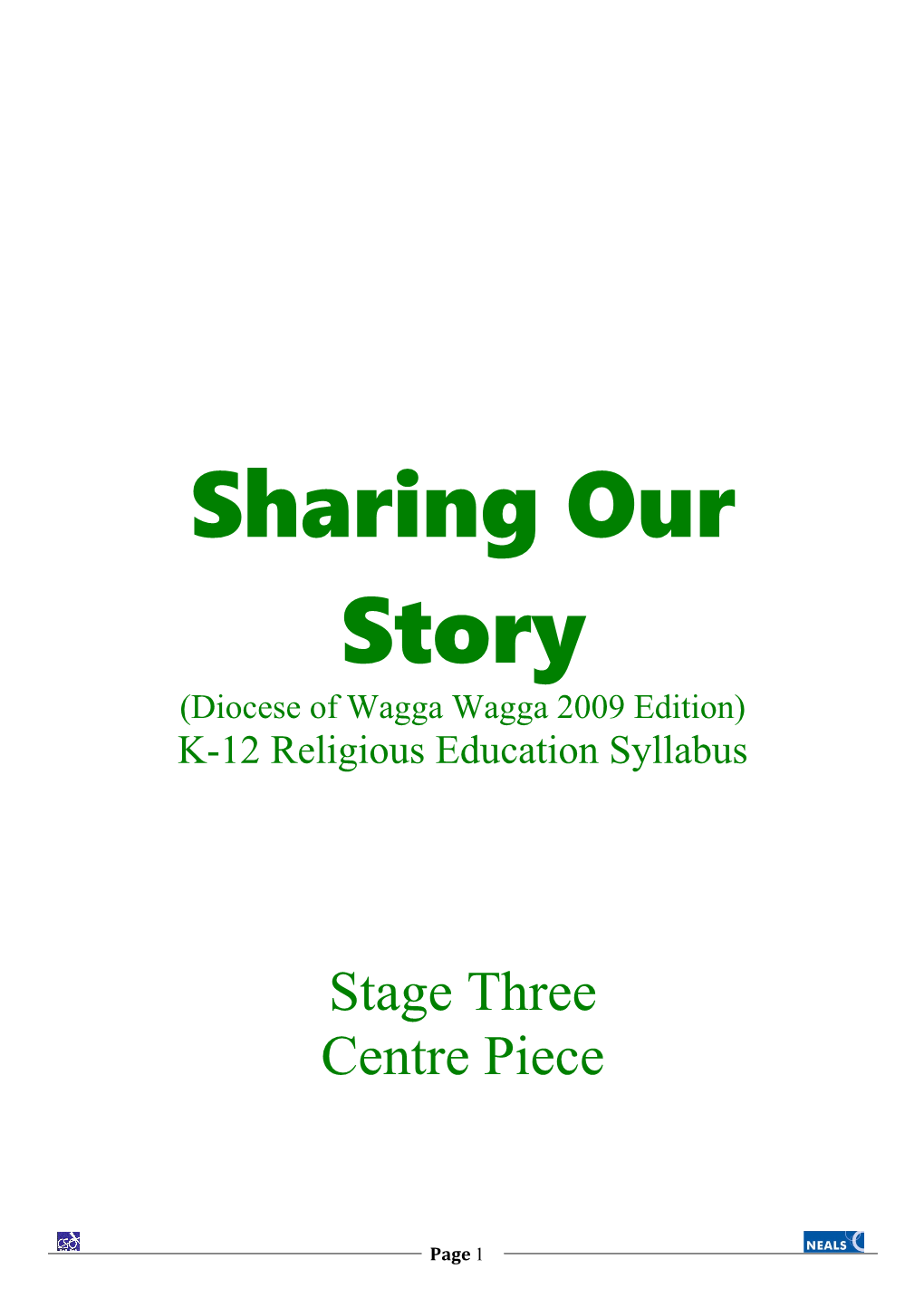 Sharing Our Story