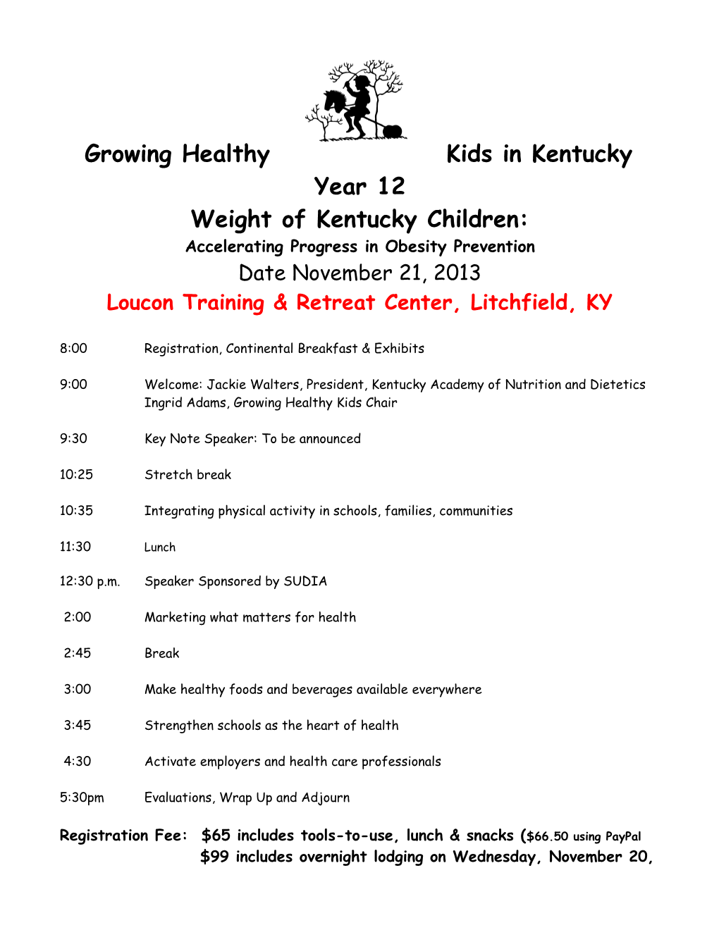 Growing Healthy Kids in Kentucky Year 12