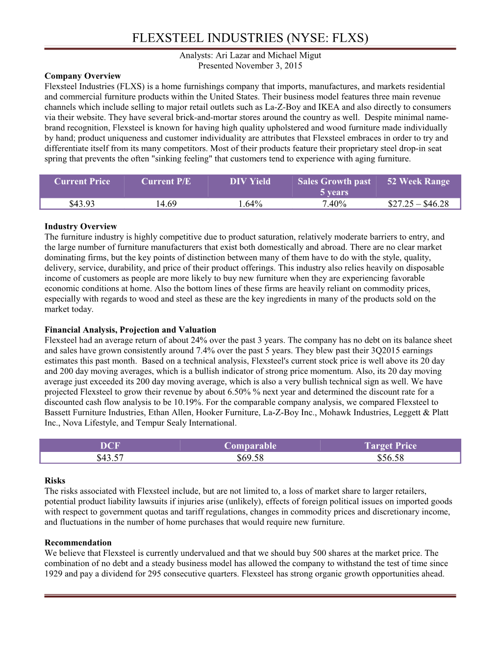 Abbott Laboratories (Nyse: Abt)