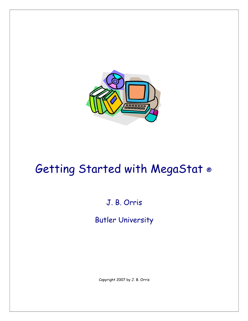 Getting Started with Megastat