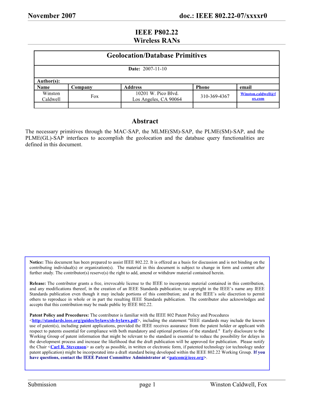 Database Query Primitives Supported by the MAC-SAP