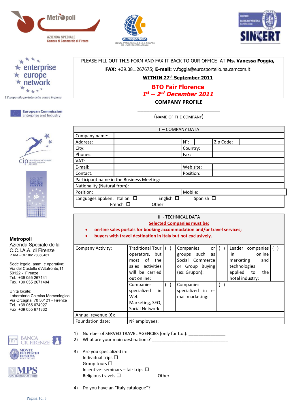 PLEASE FILL out THIS FORM and FAX IT BACK to OUR OFFICE at Ms