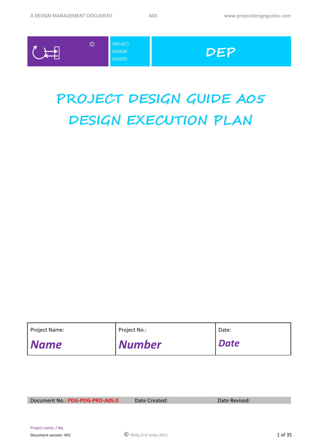 Project Design Guide A05