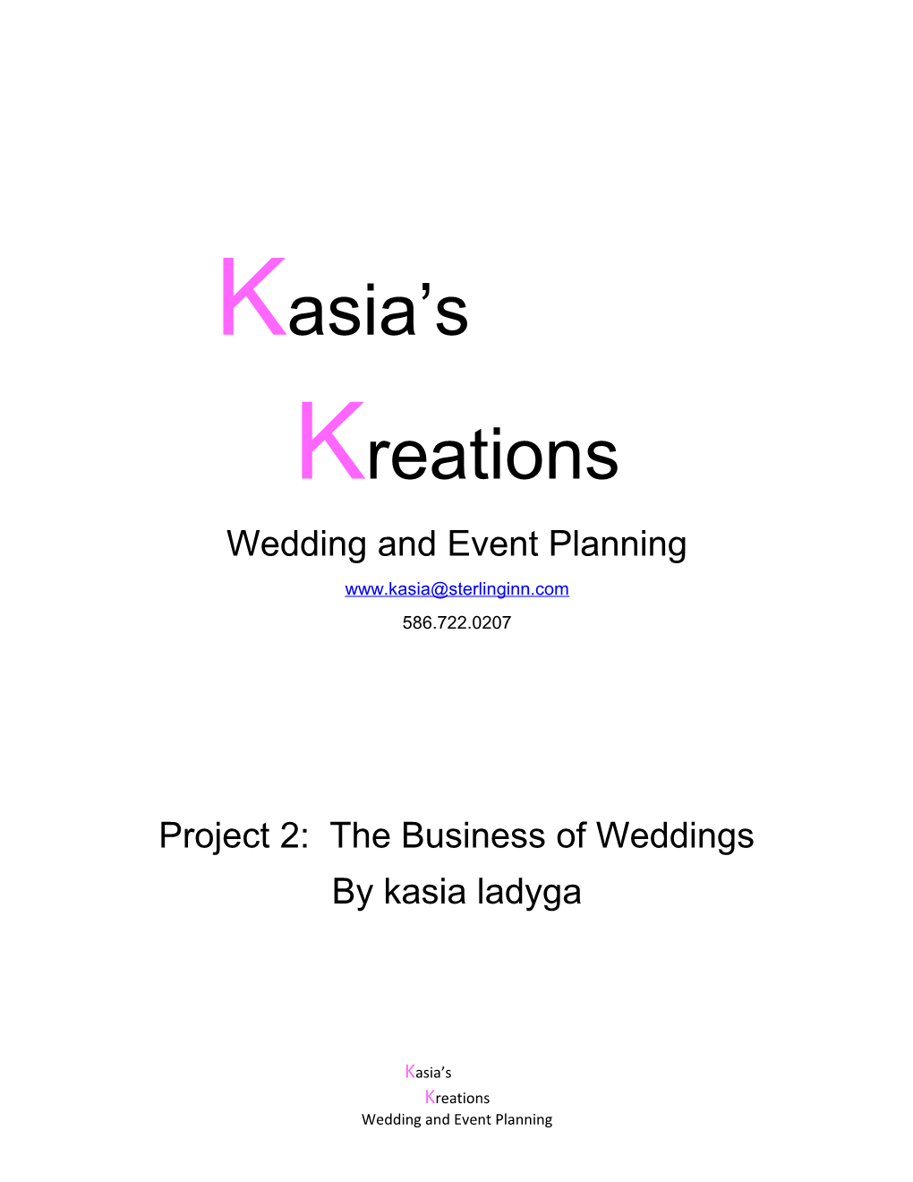 Wedding and Event Planning