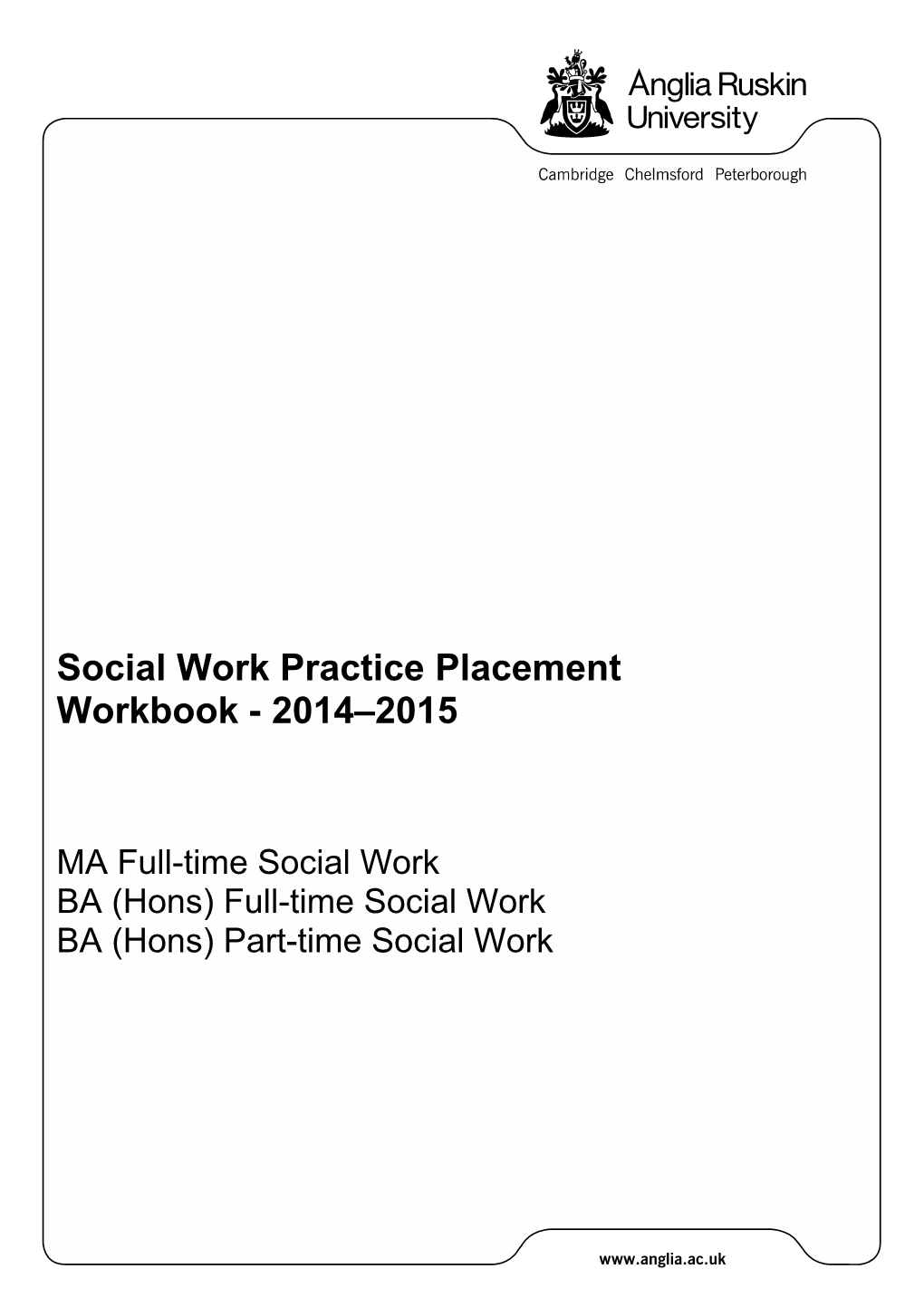 Social Work Practice Placement