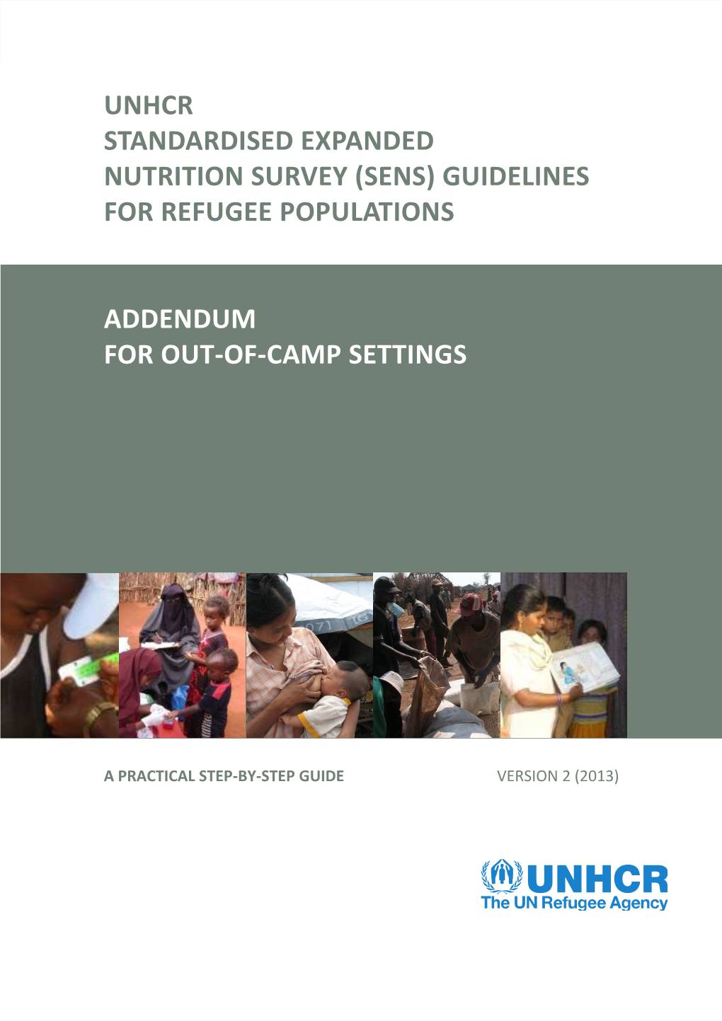 Unhcr Guidelines for Standardised Nutrition Surveys