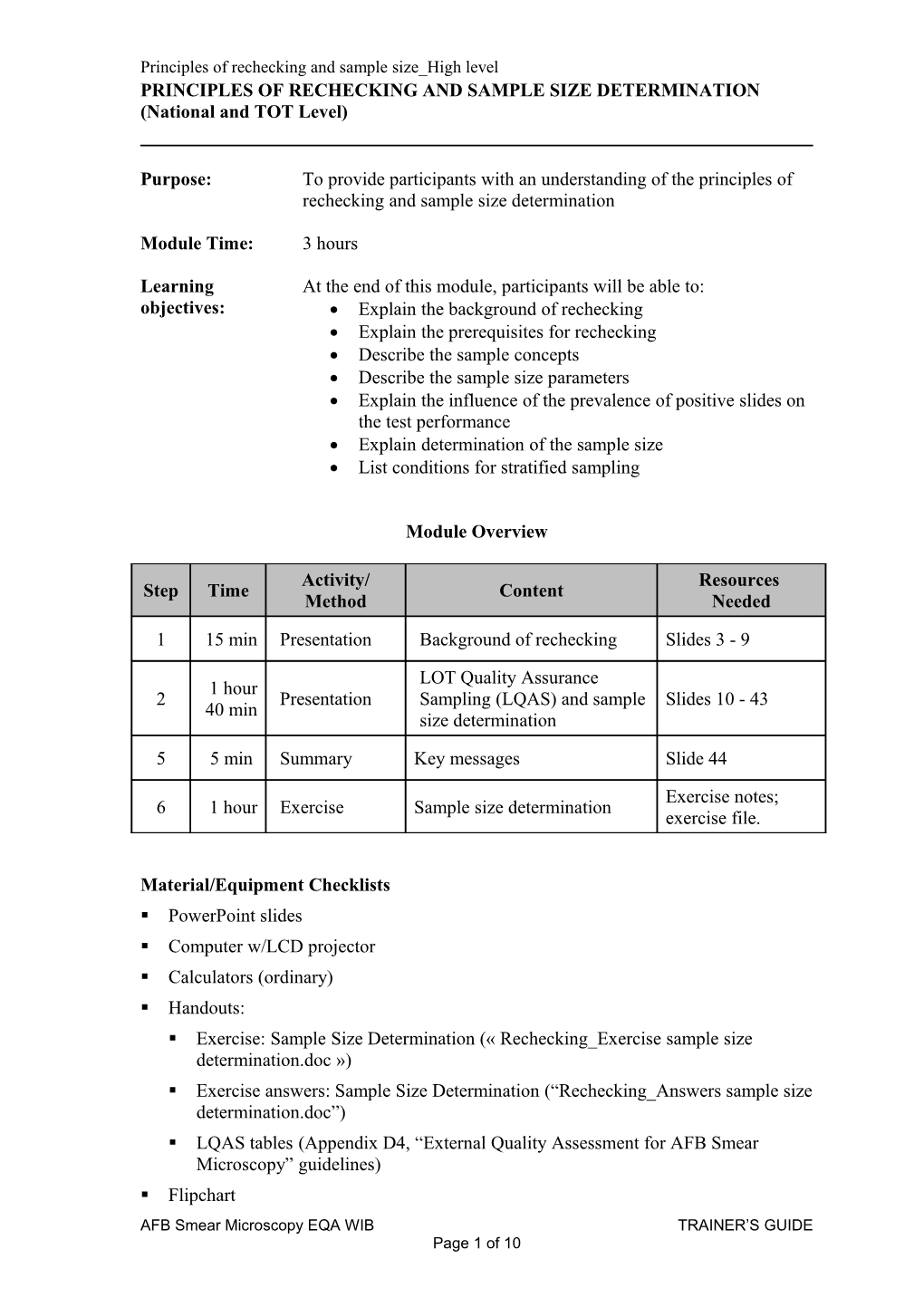 An Overview of Lab Safety