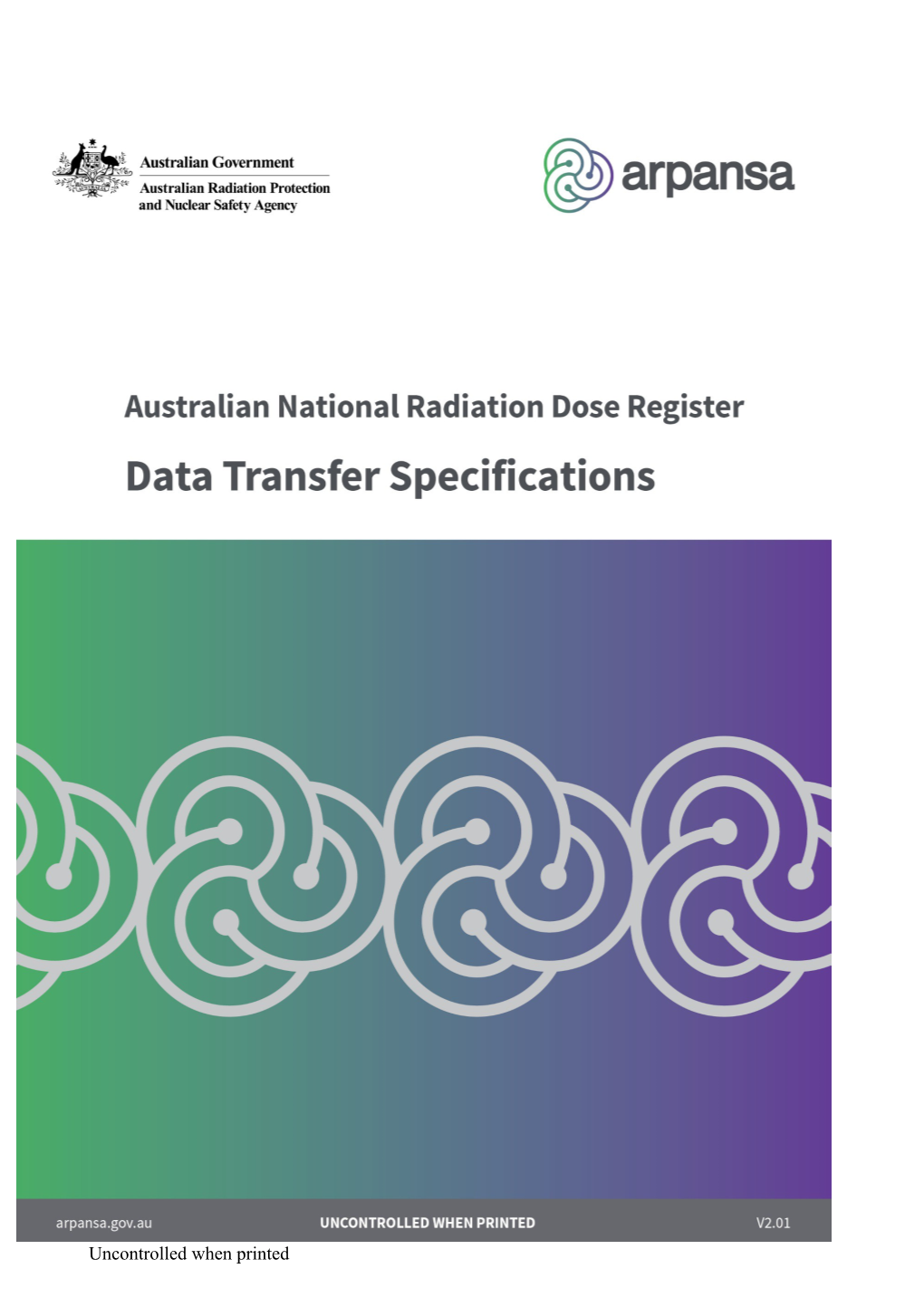 ANRDR Data Transfer Specifications V2.01