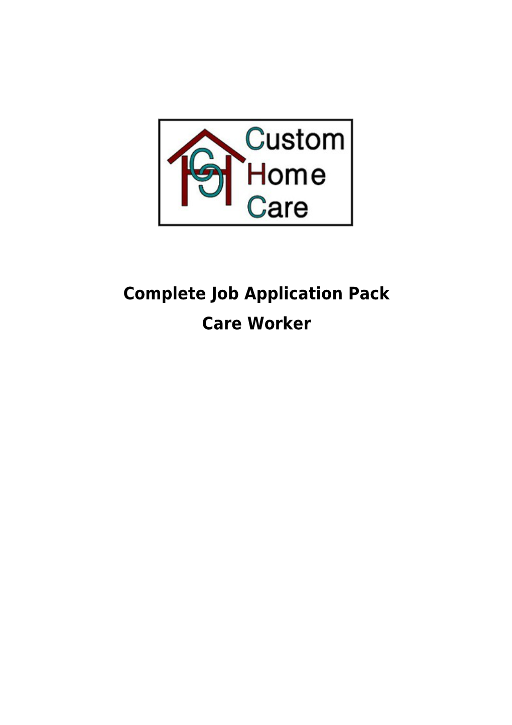 Complete Job Application Pack