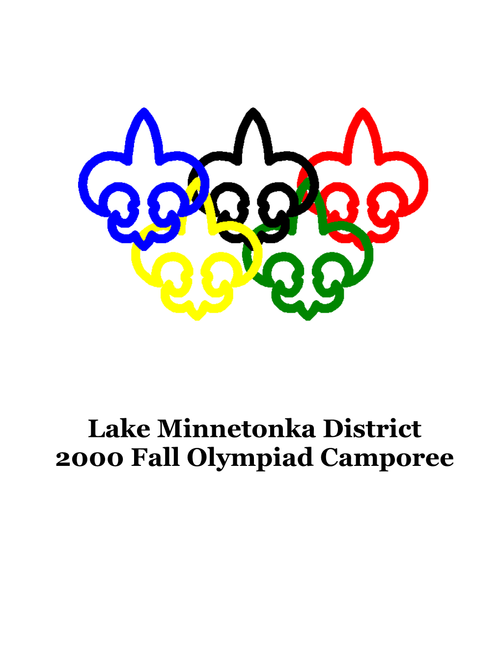 Lake Minnetonka District Fall Camporee Meeting