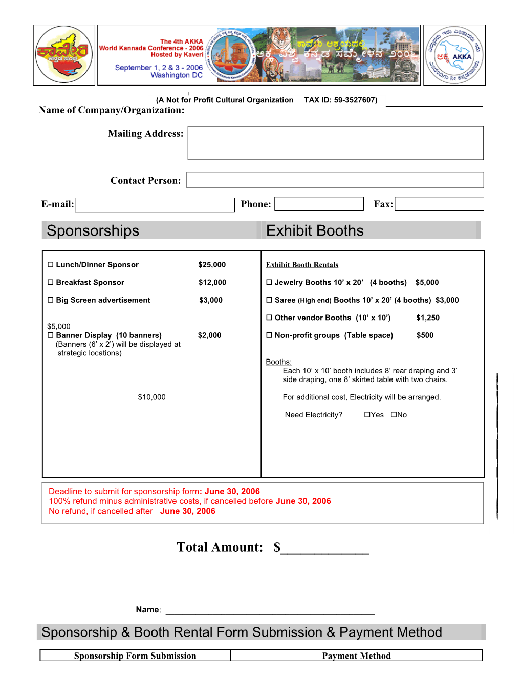 2002 AKKA WKC Sponsorship Form