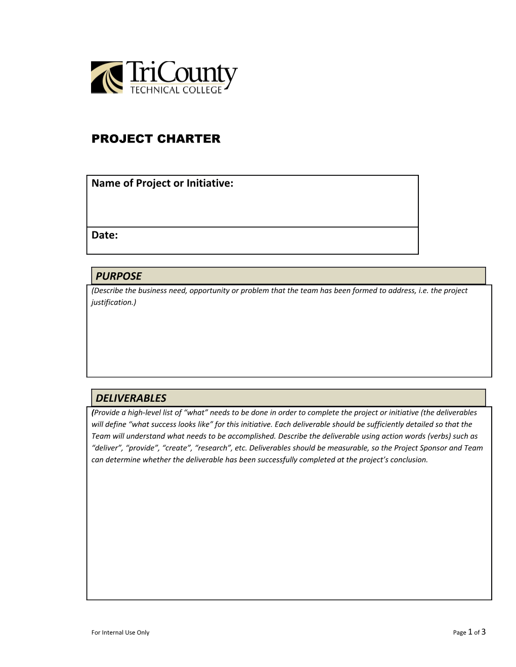 Scope Definition