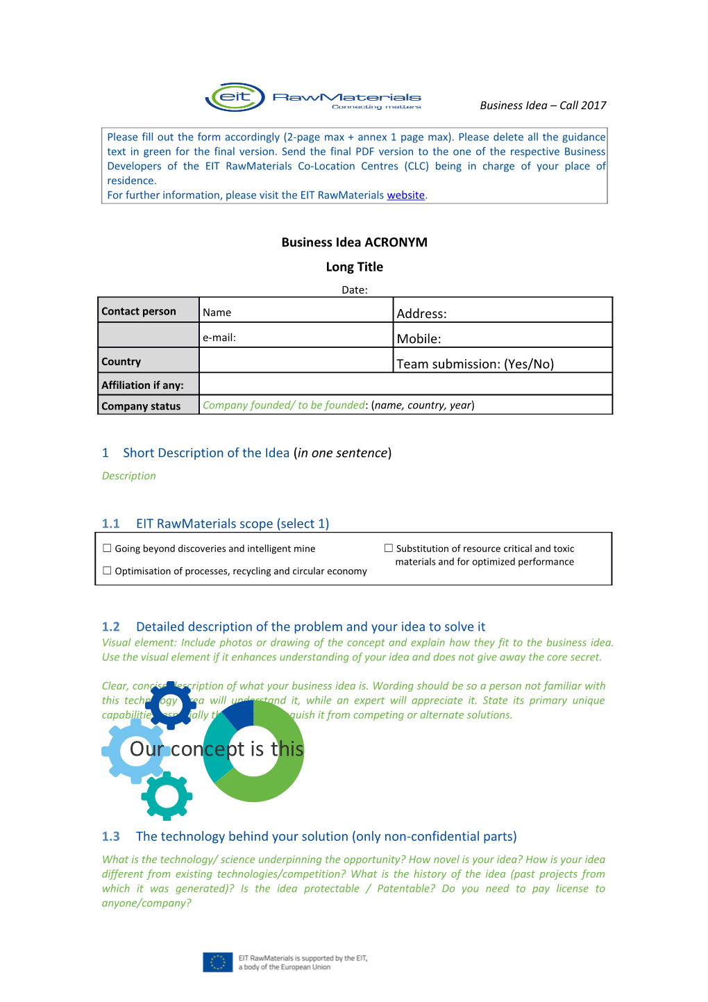 For Further Information, Please Visit the EIT Rawmaterialswebsite