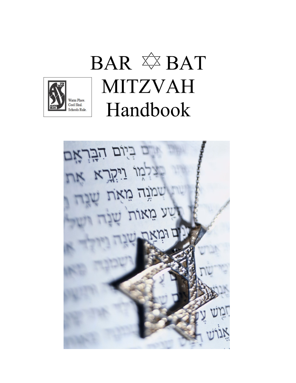 Bar/Bat Mitzvah Handbook