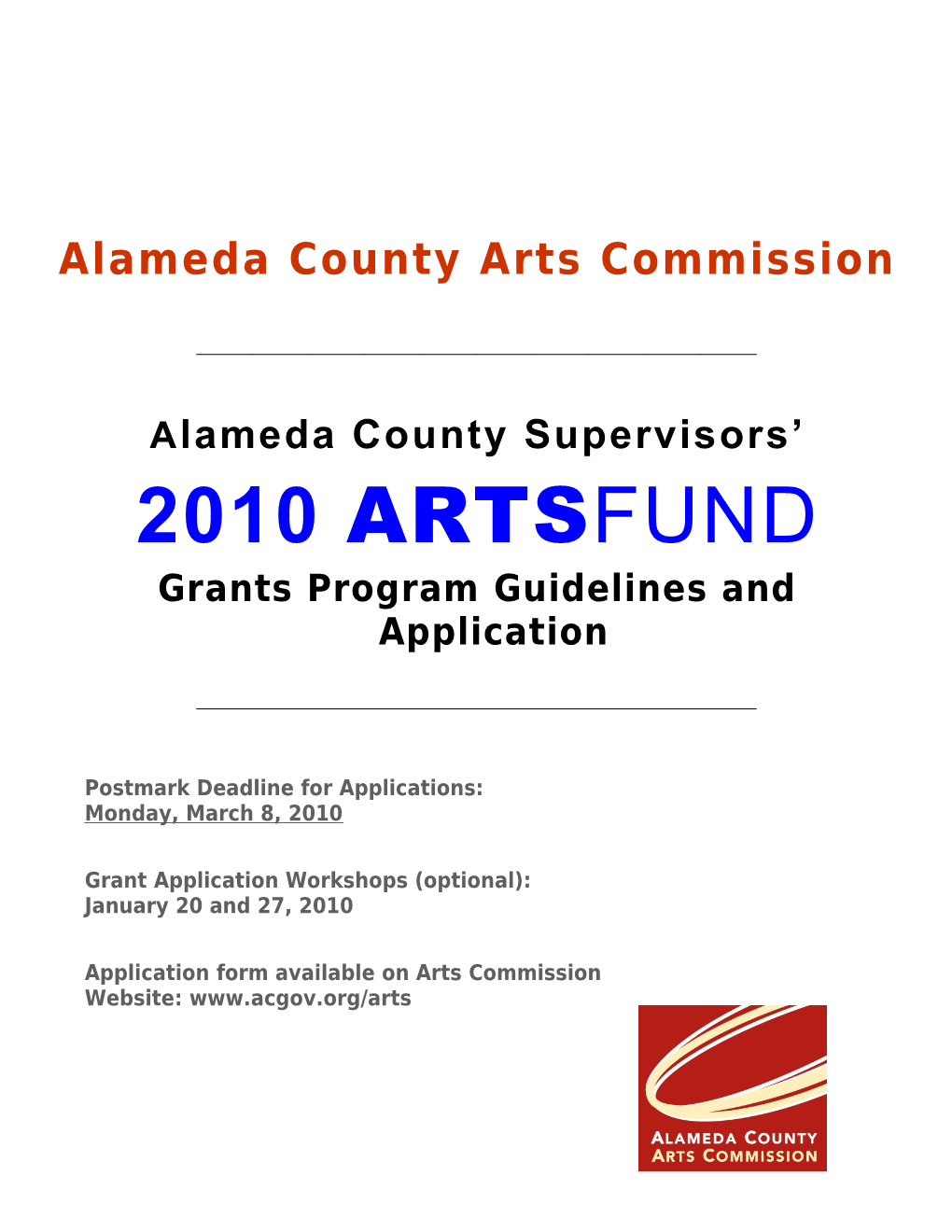 Alamedacounty Arts Commission