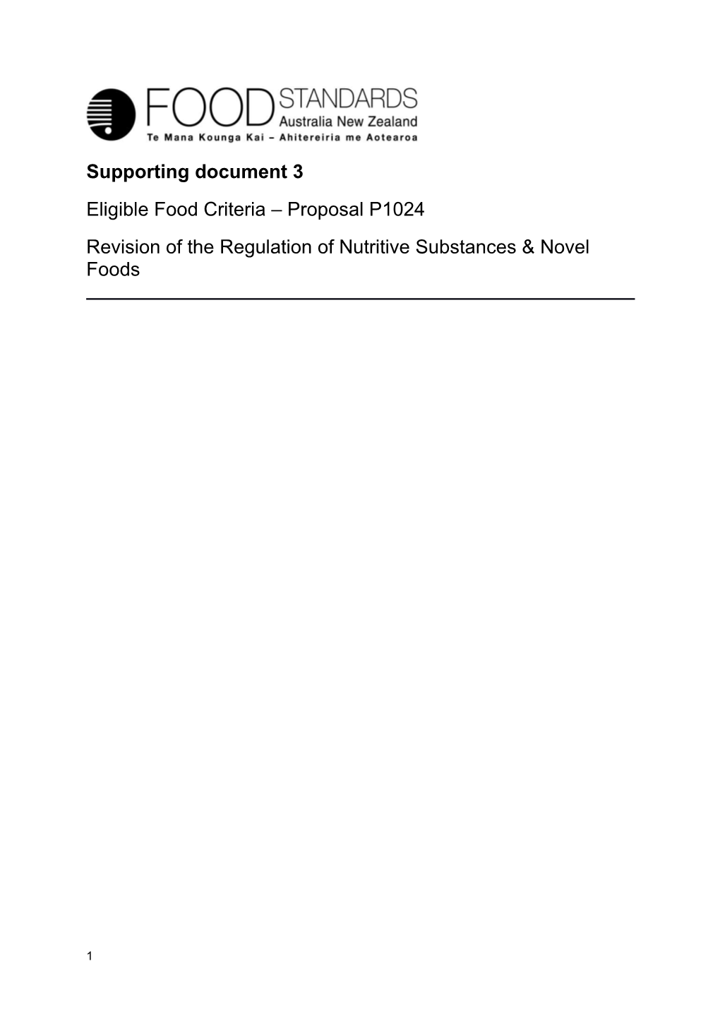 Supporting Document 3 - 1St CFS P1024