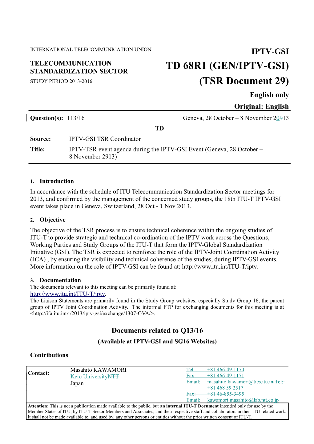 1 - Td 68R1 (Gen/Iptv-Gsi)