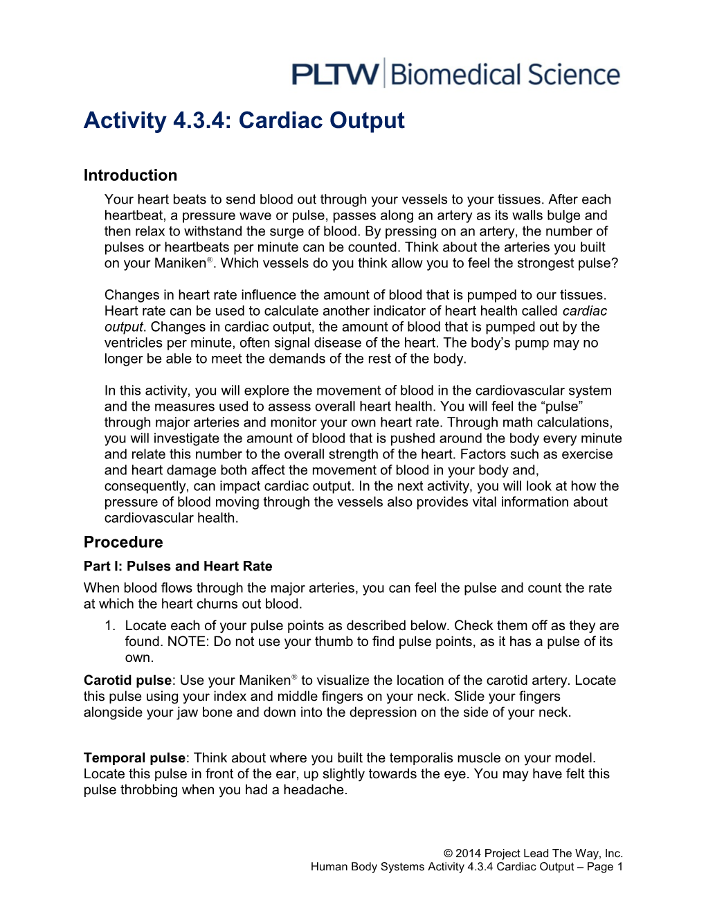 Activity 4.3.4: Cardiac Output