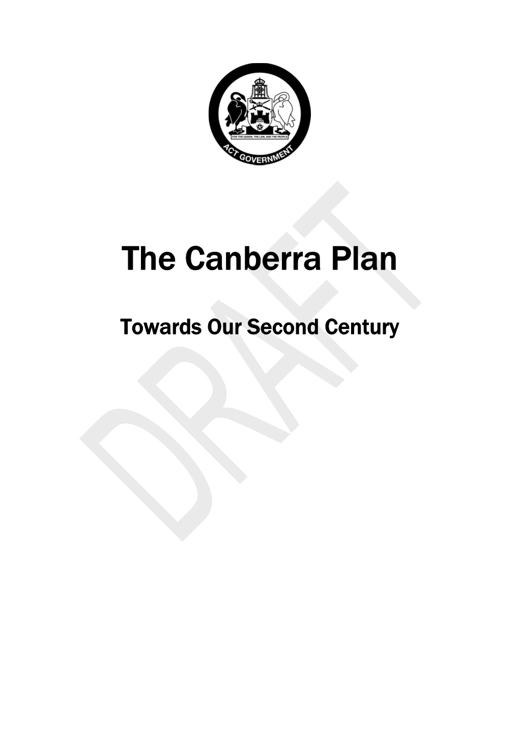 The Canberra Plan 2008