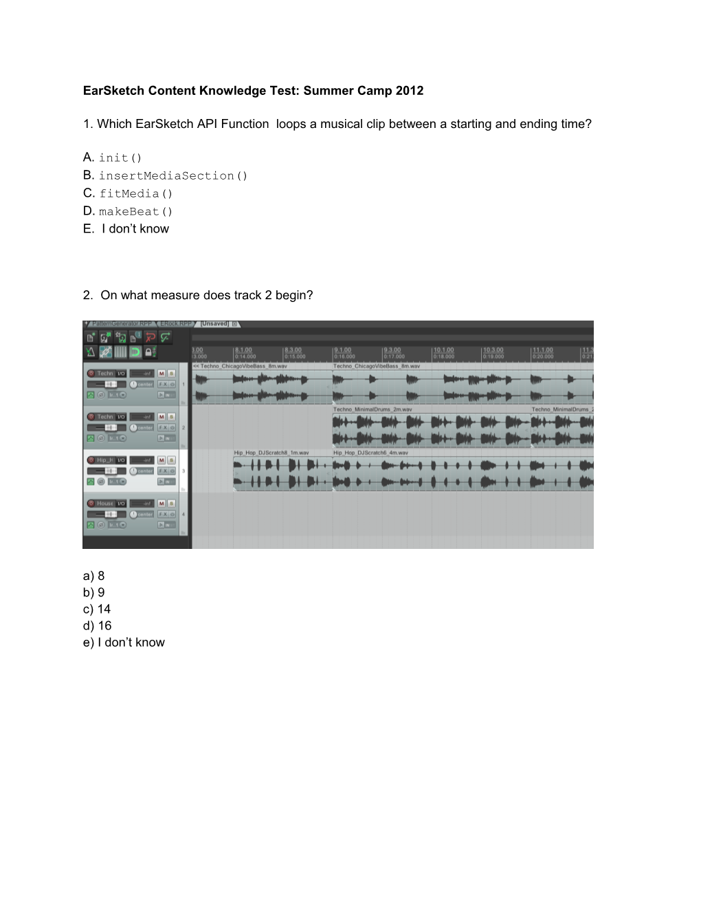 Final Copy CKA Summer 2012 Student Copy