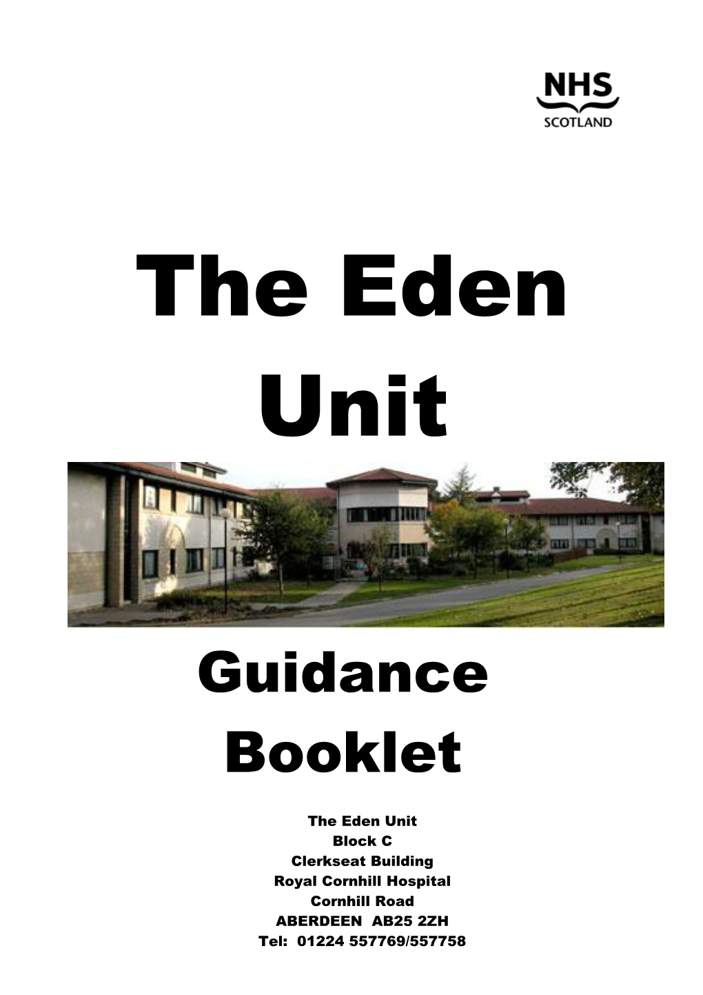 Page 3The Eden Unit Philosophy of Care