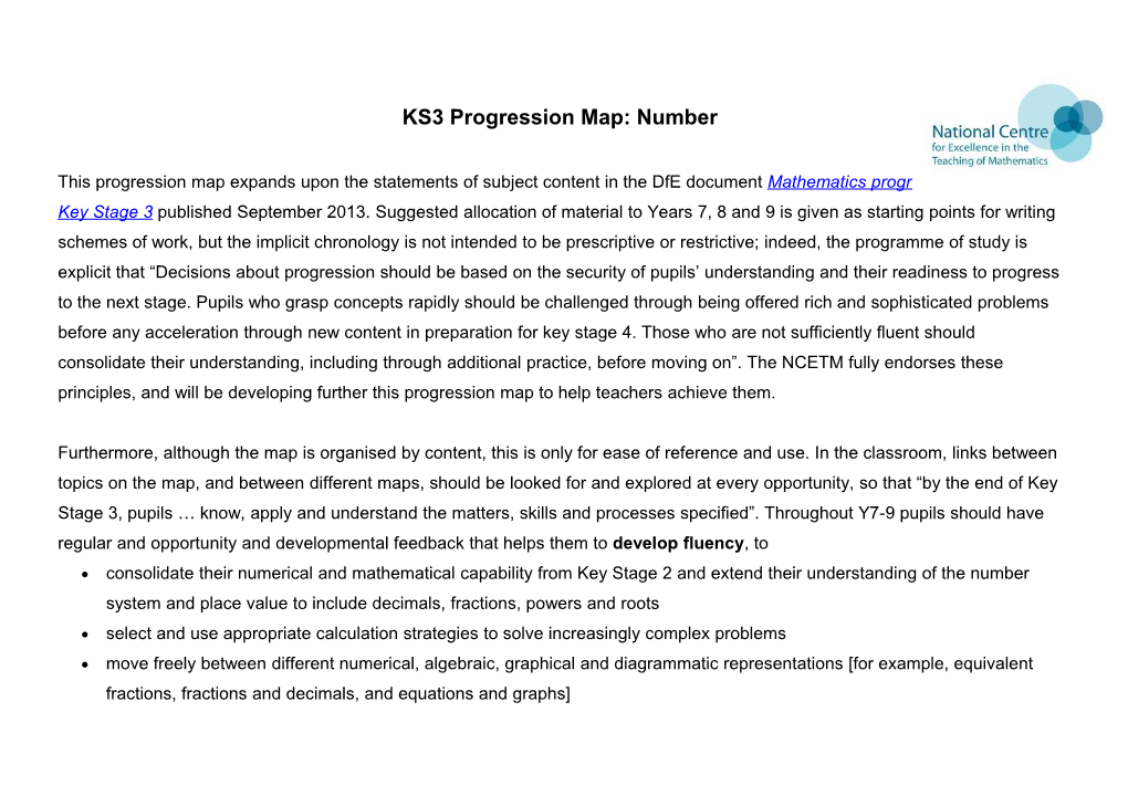 Developing the Teaching of Mathematics in Primary Schools in West Yorkshire