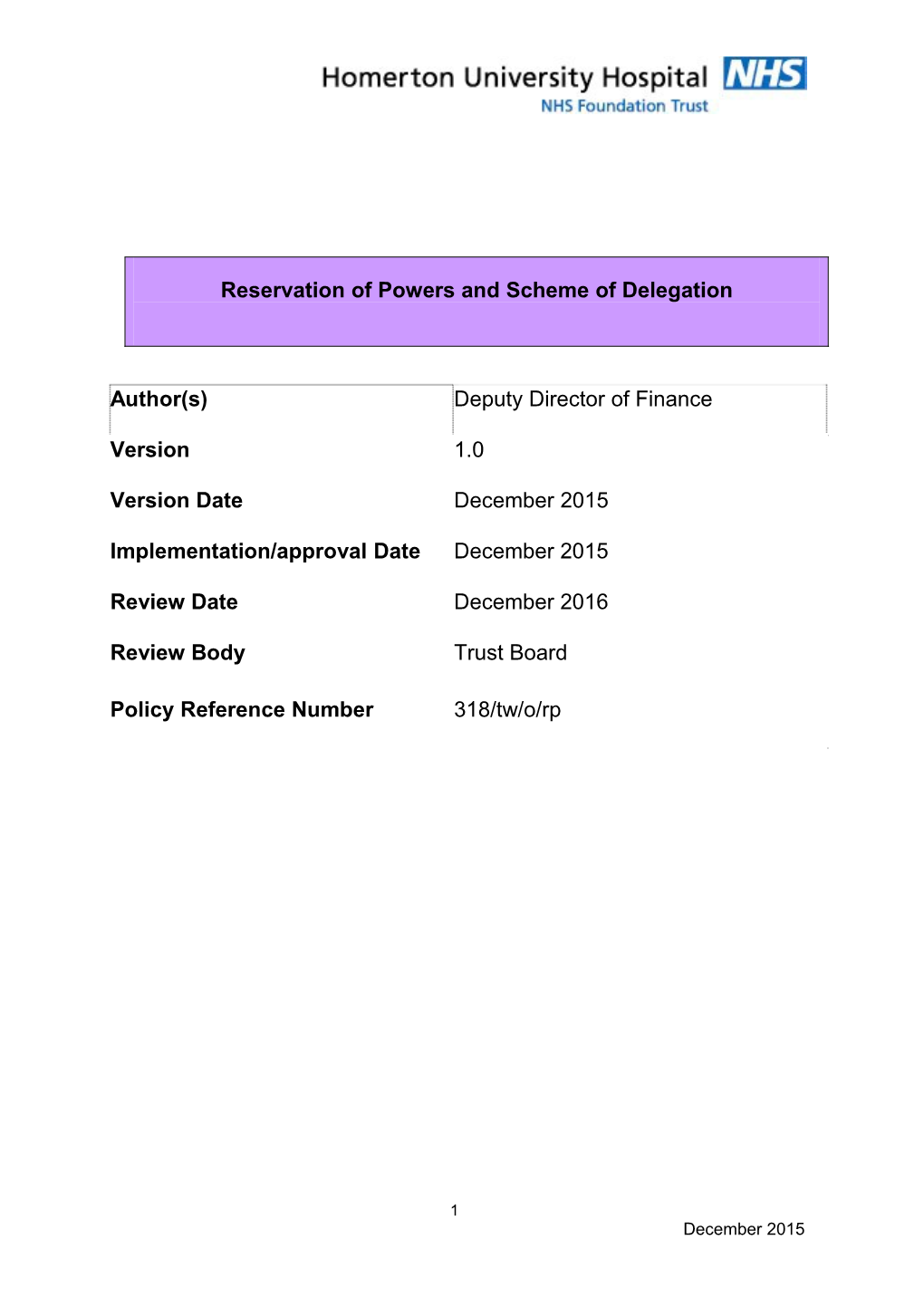 Reservationofpowersand Schemeofdelegation