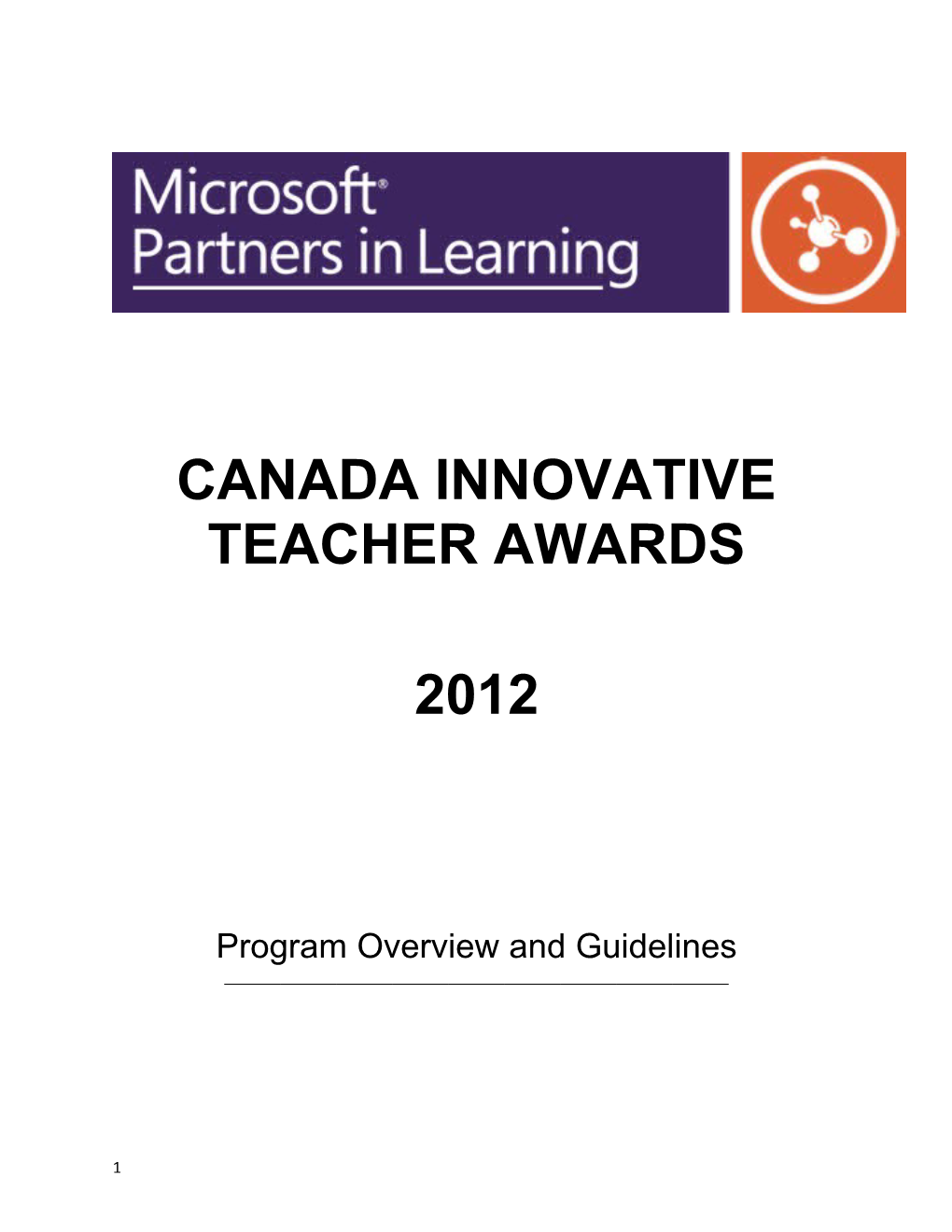 Canada Innovative Teacher Awards