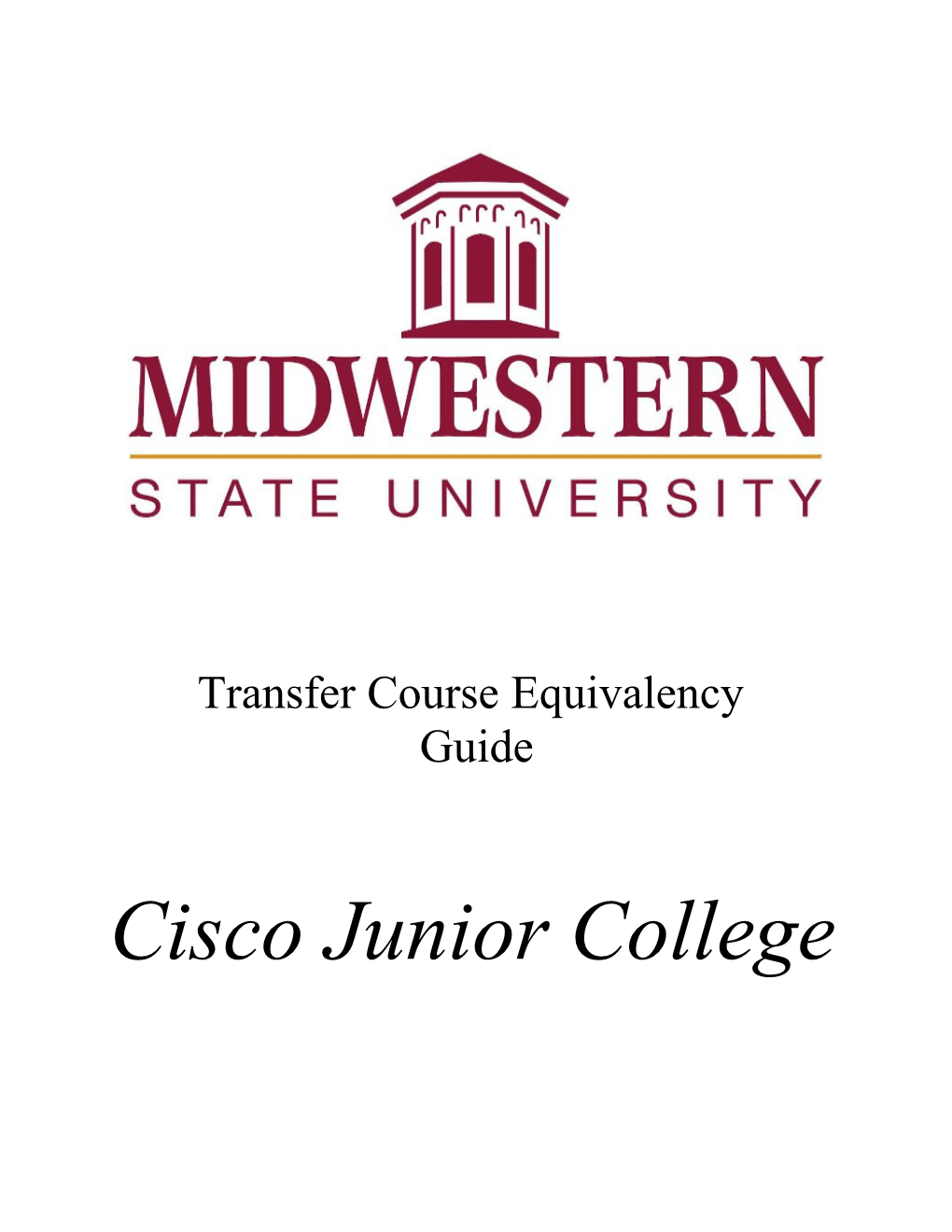 CJC (Coding at Cisco Junior College)MSU