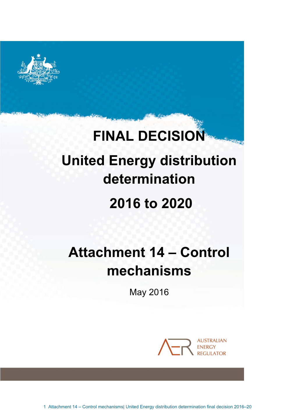 United Energy Distributiondetermination