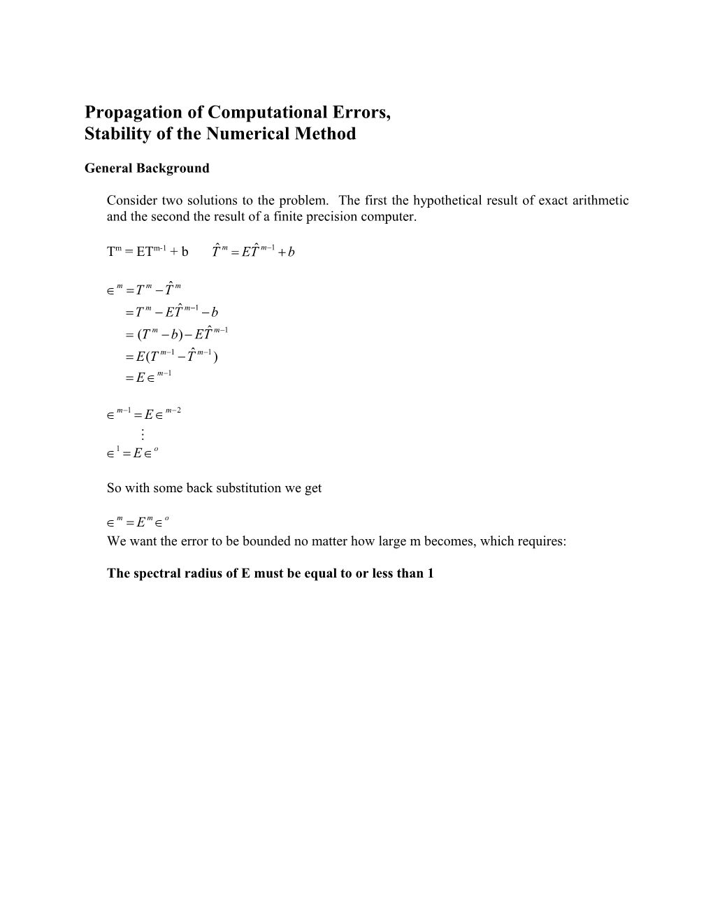 Transient Heat Conduction