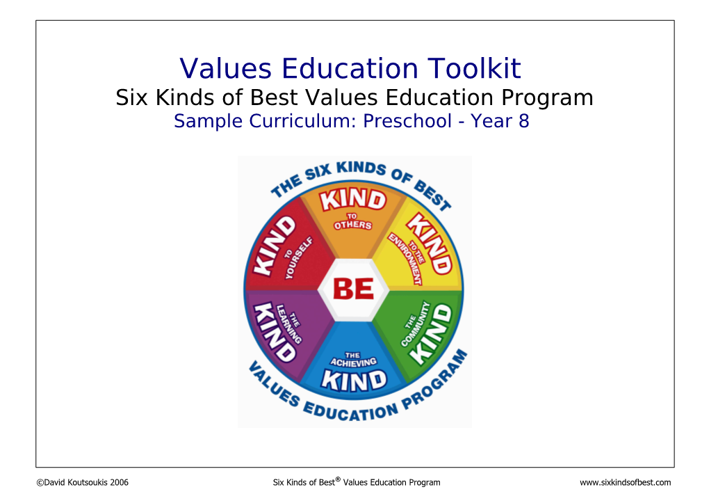 Year Eight Values Supercharger Program