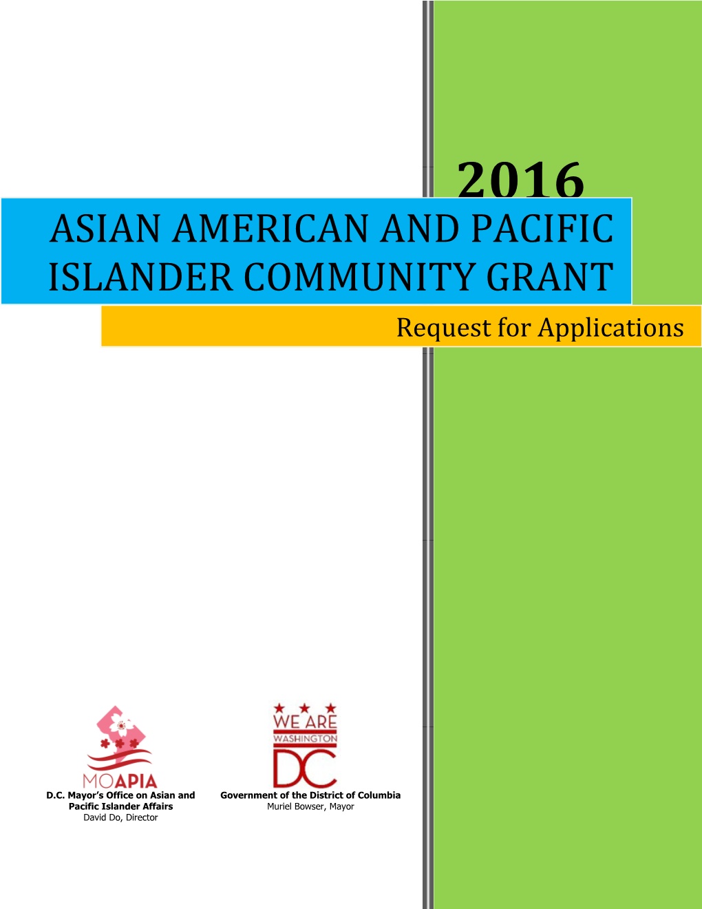 Asian American and Pacific Islander Community Grant