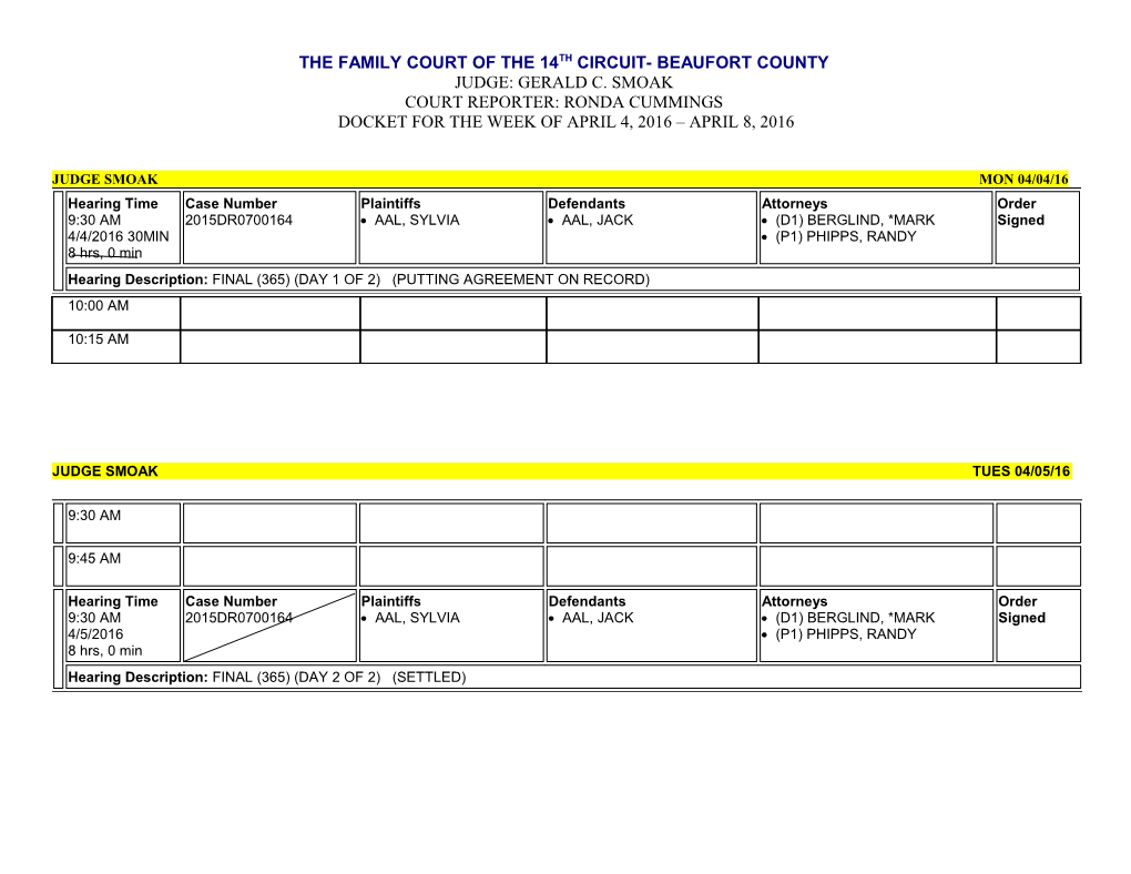 Judge Smoak Wed 04/06/16 (Page 1 of 2)