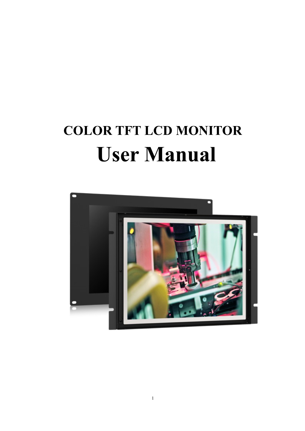 Color Tft Lcd Monitor