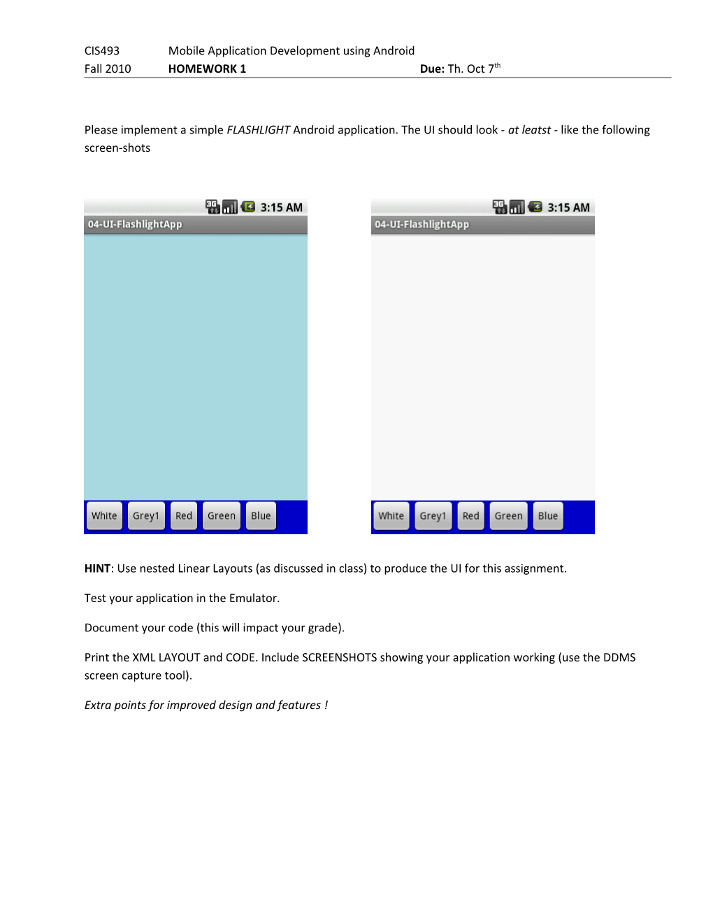 Document Your Code (This Will Impact Your Grade)