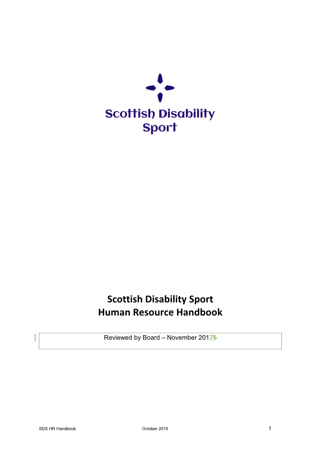 Scottish Disability Sport