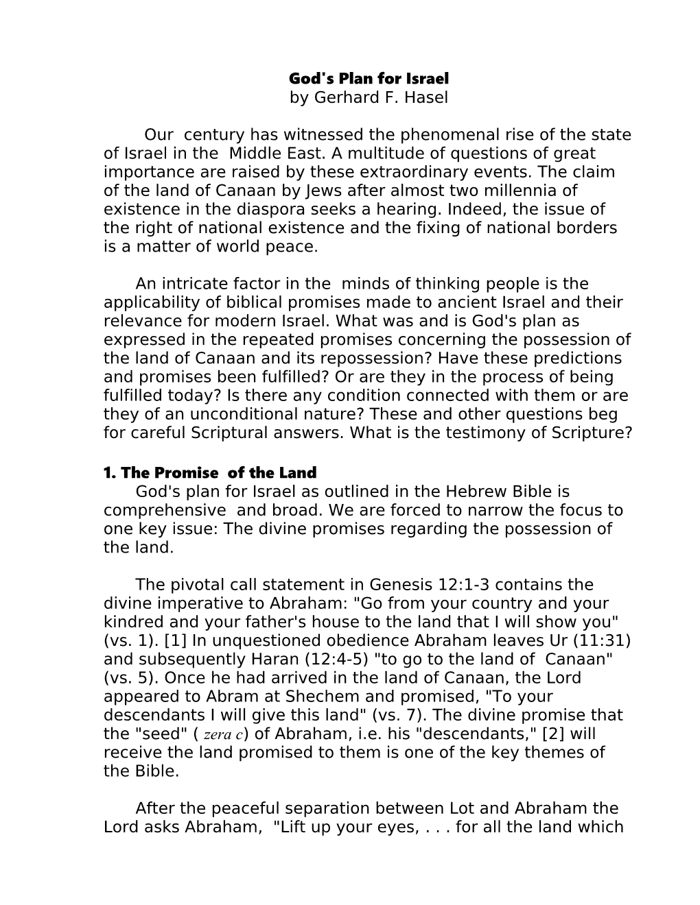 Crossroads in Prophetic Interpretation