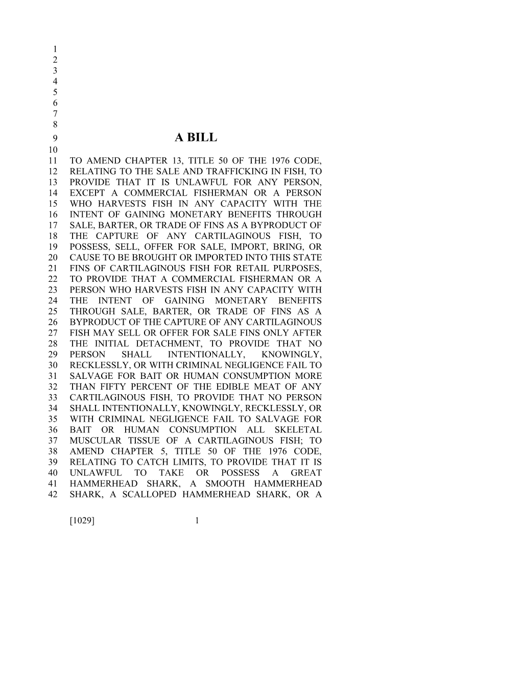2015-2016 Bill 1029 Text of Previous Version (Jan. 27, 2016) - South Carolina Legislature Online