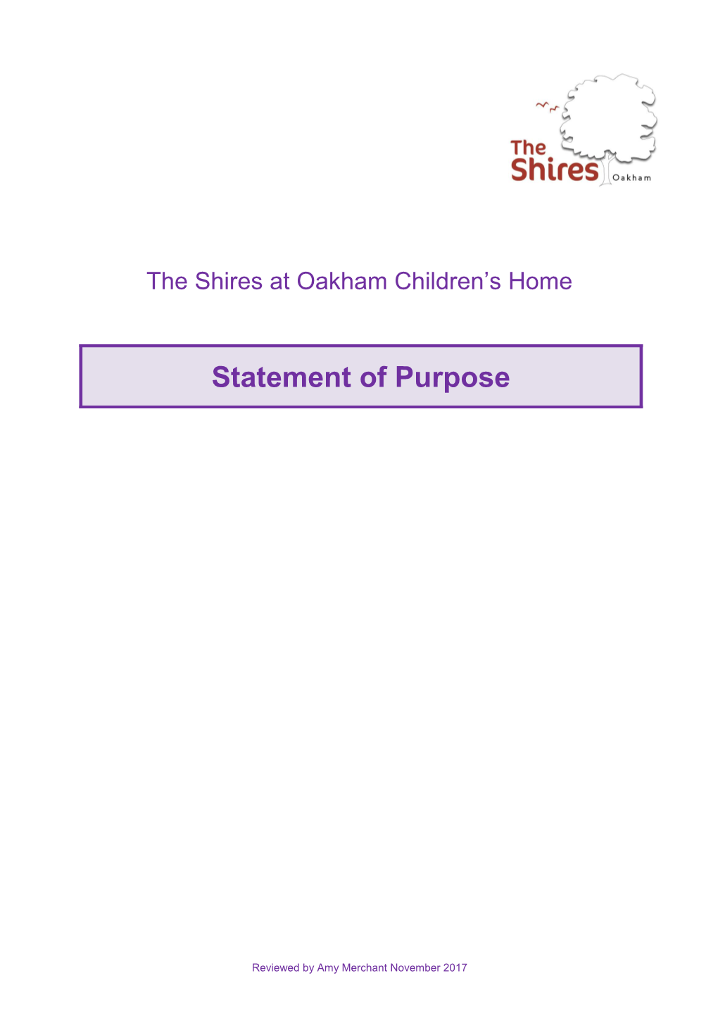 The Shires at Oakham Children S Home