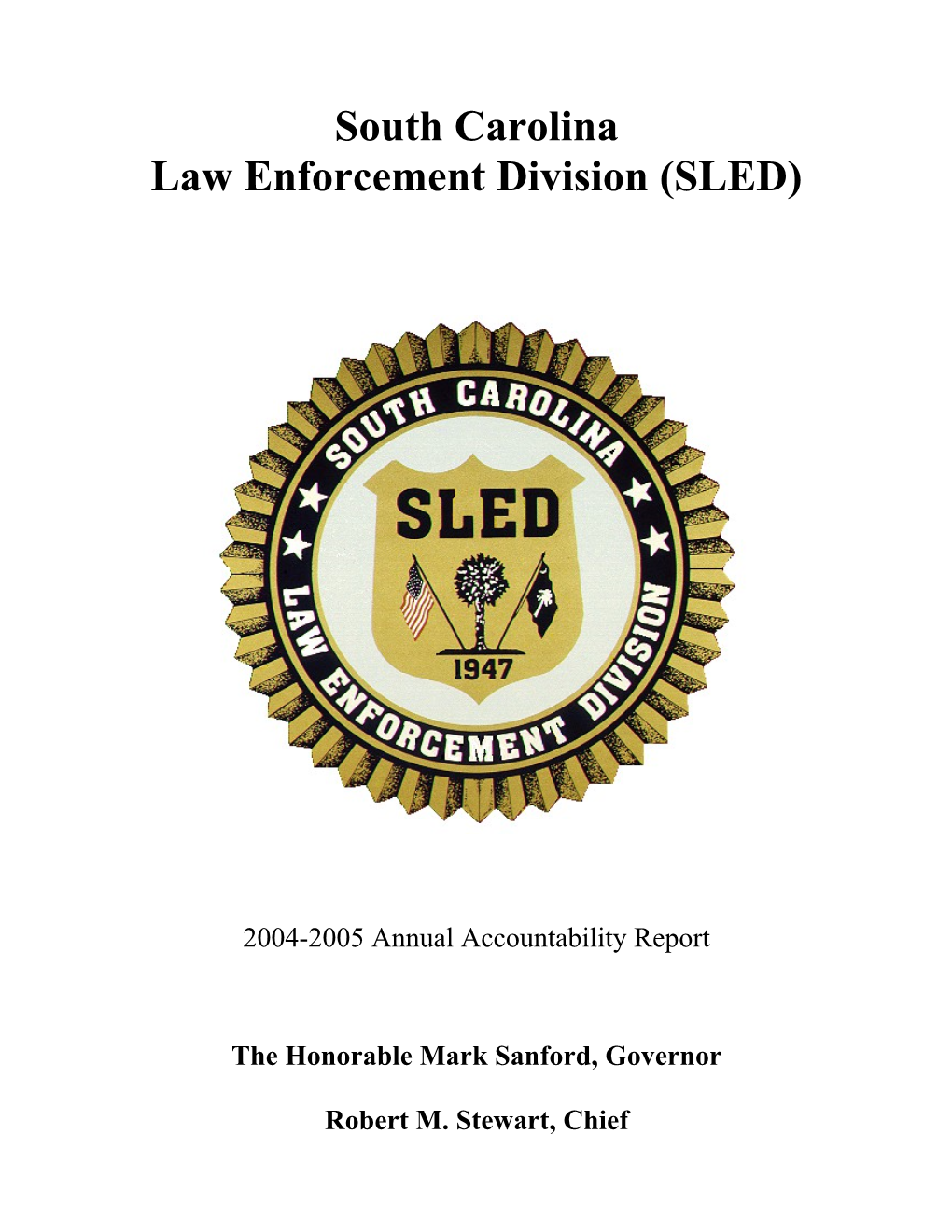 Law Enforcement Division (SLED)