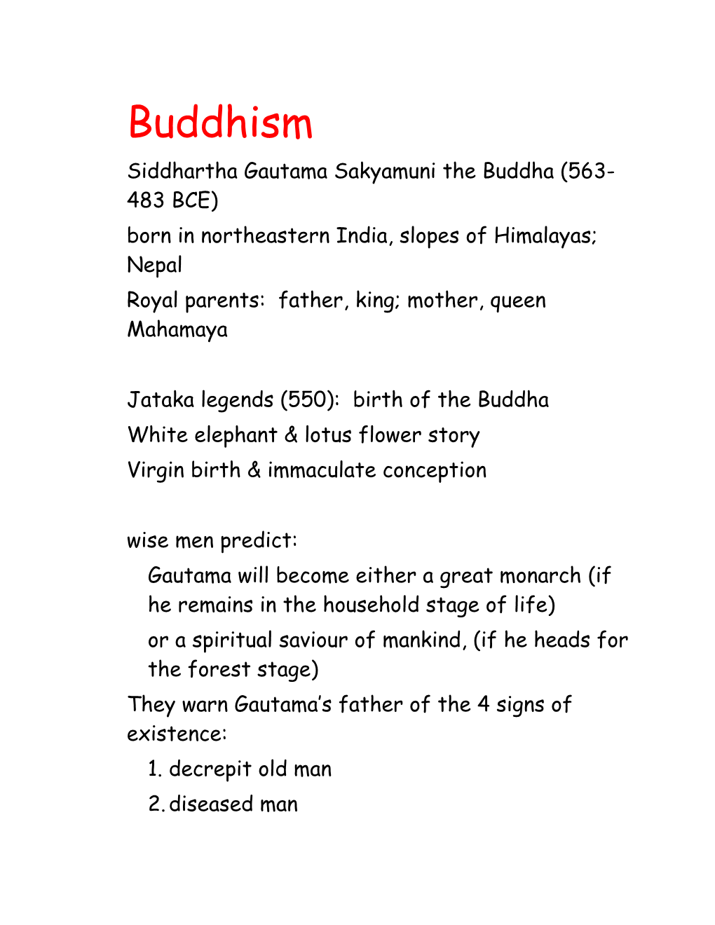 Siddhartha Gautama Sakyamuni the Buddha (563-483 BCE)