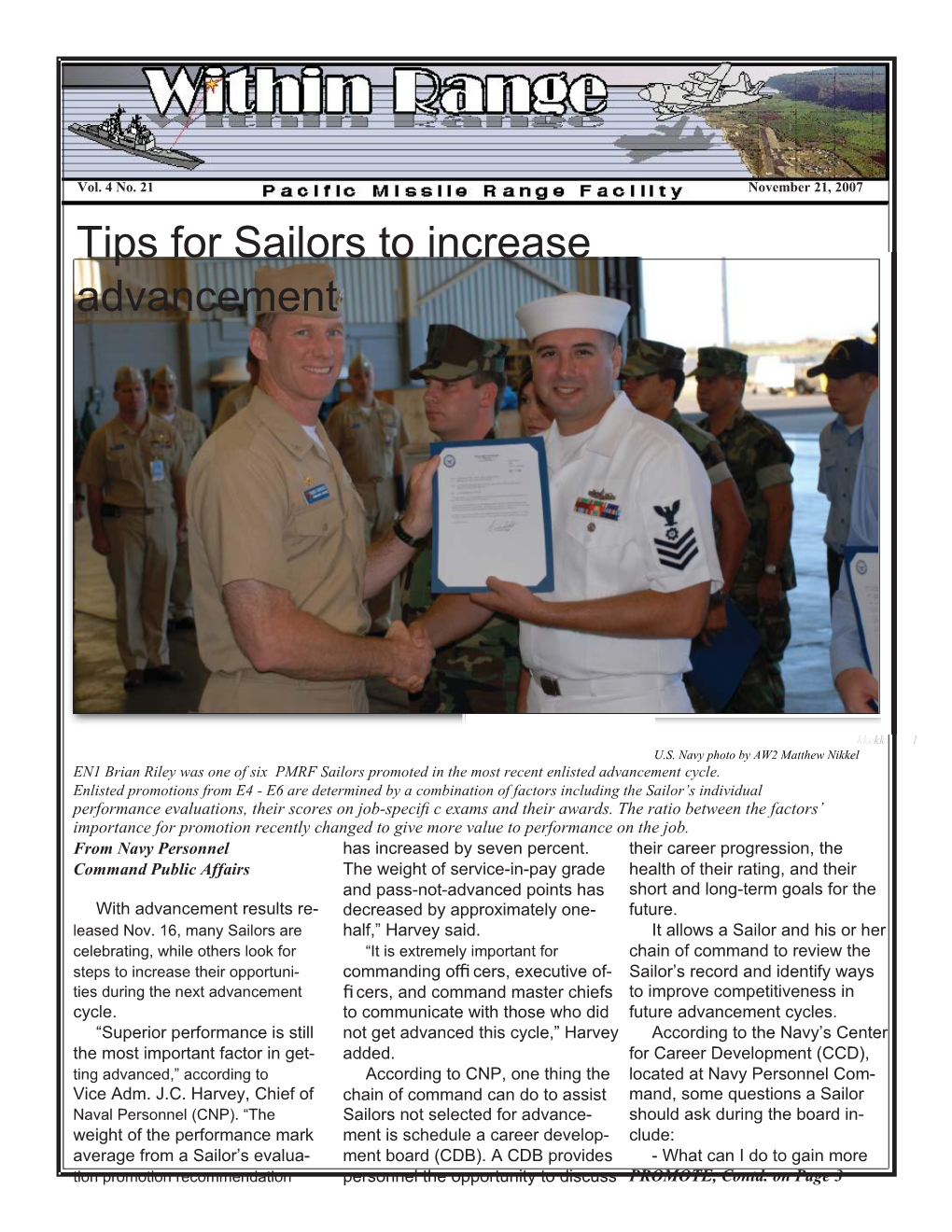 Tips for Sailors to Increase Advancement