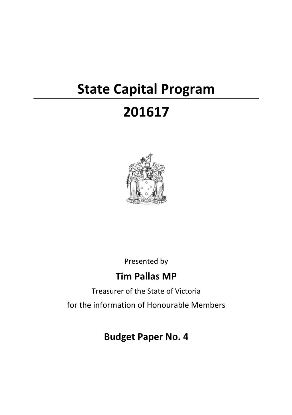 State Capital Program