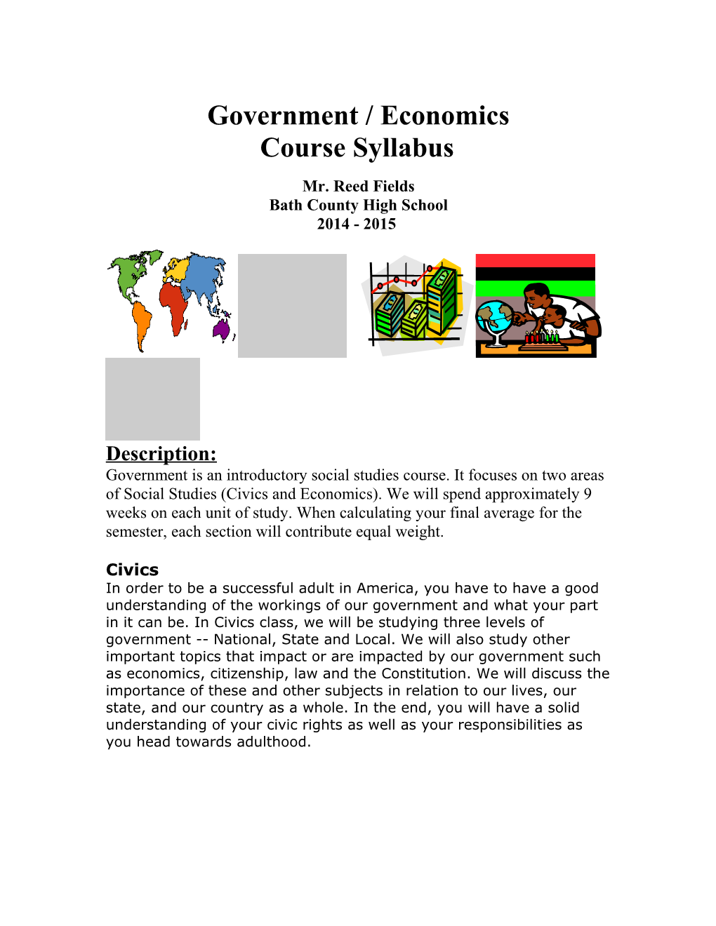 Government / Economics