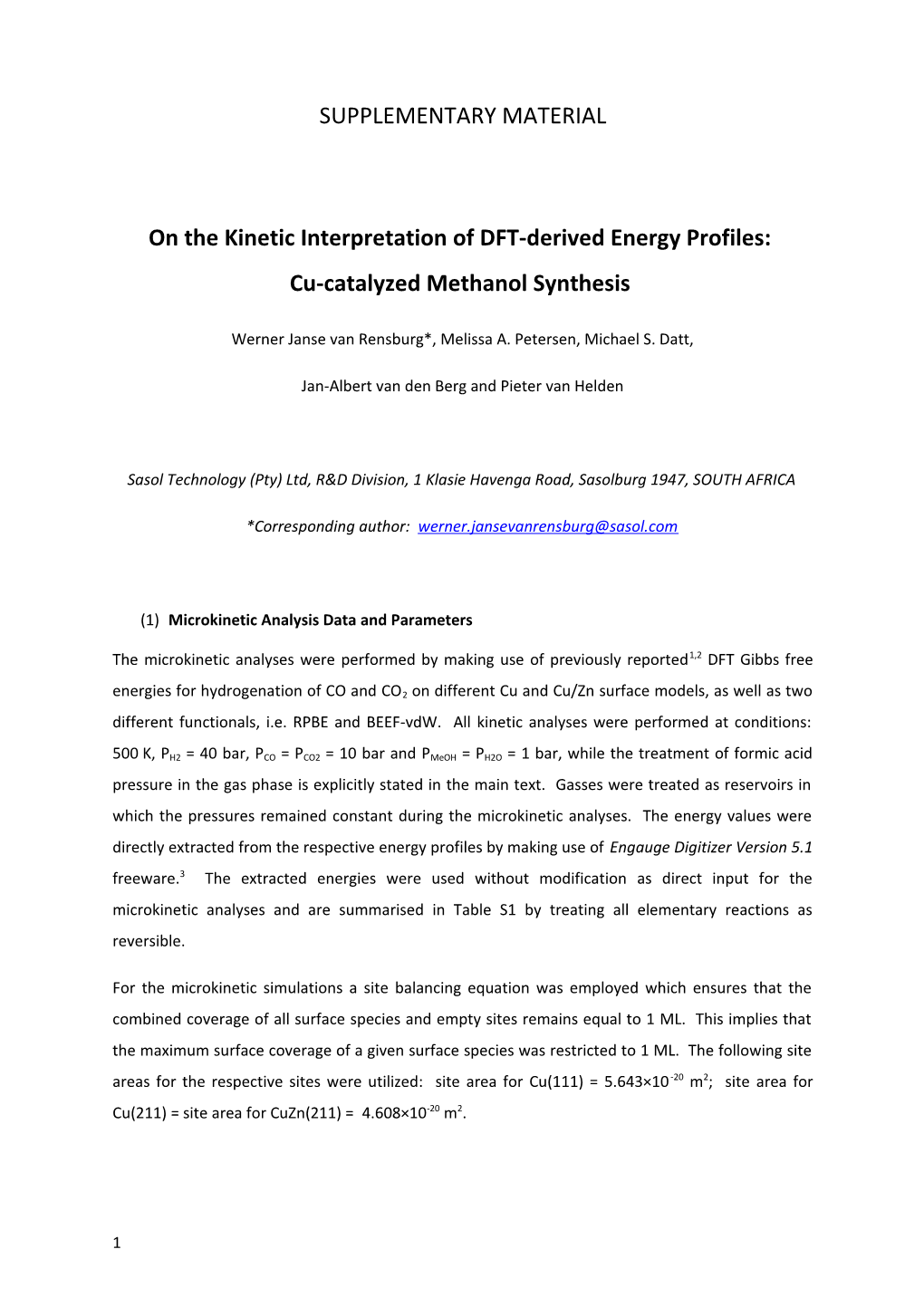 On the Kinetic Interpretation of DFT-Derived Energy Profiles