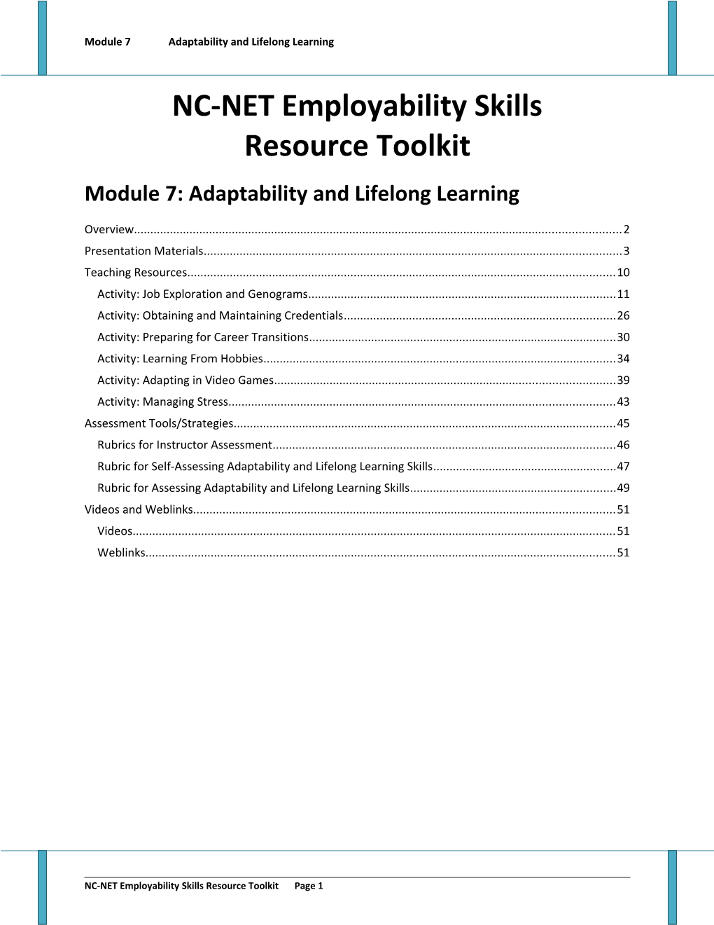 Section 2 Teaching Resources