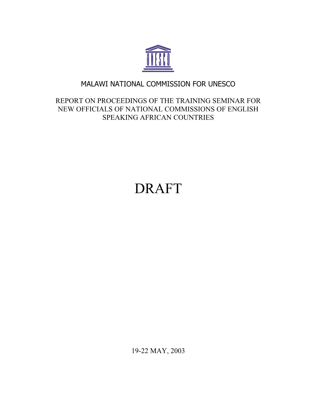 Malawi National Commission for Unesco